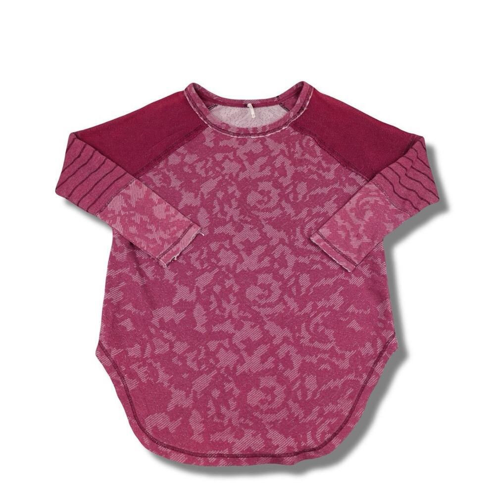 Free people purple sweater top size small